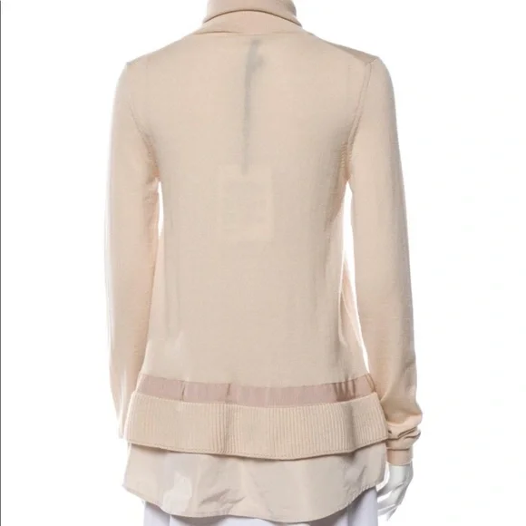 NWT Moncler Virgin Wool Turtleneck Sweater - Size Small